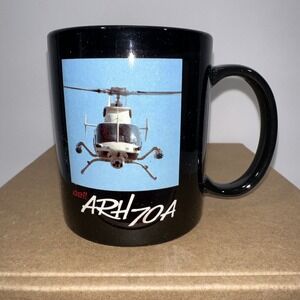 HTF Bell‎ Helicopter ARG70A Coffee Mug - New